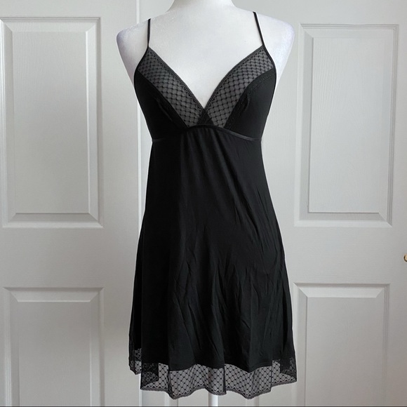 Victoria’s Secret Lace Trim Nightgown Cami Slip - Picture 2 of 8